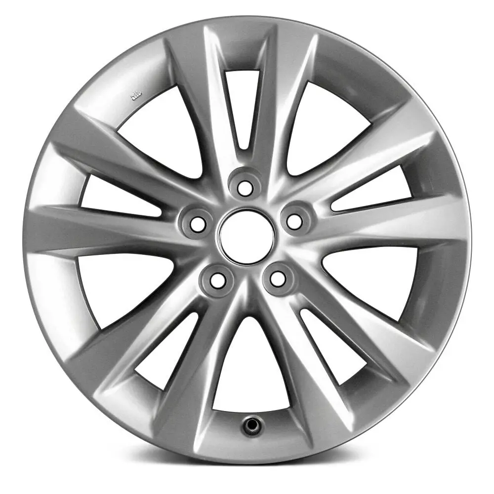 17X7 Silver Alloy Remanufactured Wheel For Lexus Es 2010–2016 | Oem Factory Replacement Rim | Fits 5X114.3 Bolt Pattern 2