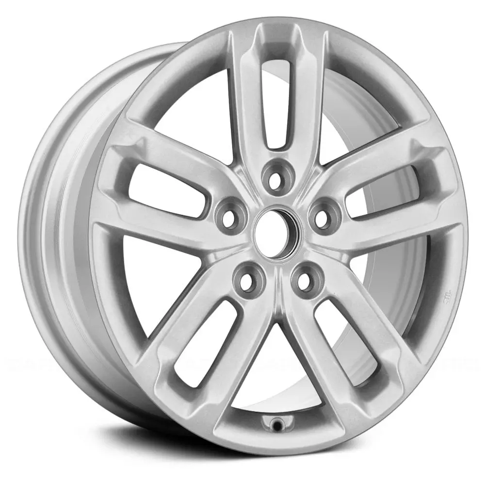16 X 6.5 Alloy Remanufactured Wheel With 5 X 114.3 Bolt Pattern | Oem Factory Replacement Rim | Kia Optima 2011-2013 - Bright Silver Full Face | Bright Silver Full Face 1