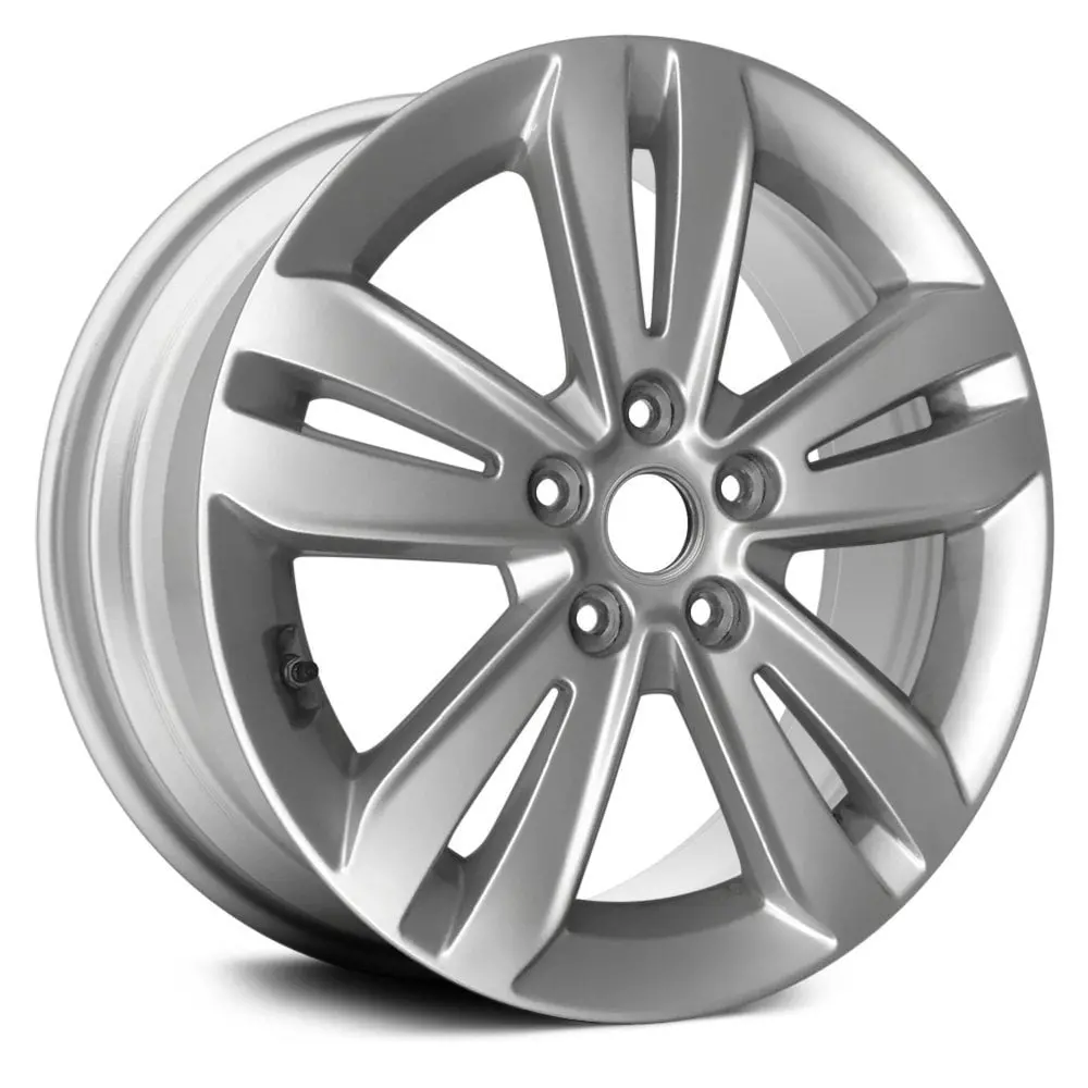 17X7 Silver Alloy Replica Wheel For Kia Sportage 2017–2019 | Oe Style Replacement Rim | Fits 5X114.3 Bolt Pattern 1