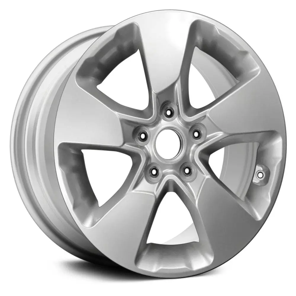 16X6.5 Silver Alloy Remanufactured Wheel For Kia Soul 2017 | Oem Factory Replacement | Fits 5X112 Bolt Pattern 1