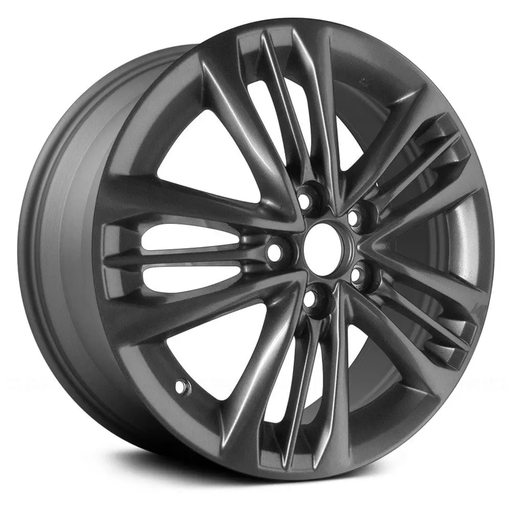 17 X 7 Alloy Remanufactured Wheel With 5 X 114.3 Bolt Pattern | Oem Factory Replacement Rim | Toyota Camry 2015-2017 - Medium Gray | Medium Gray 1