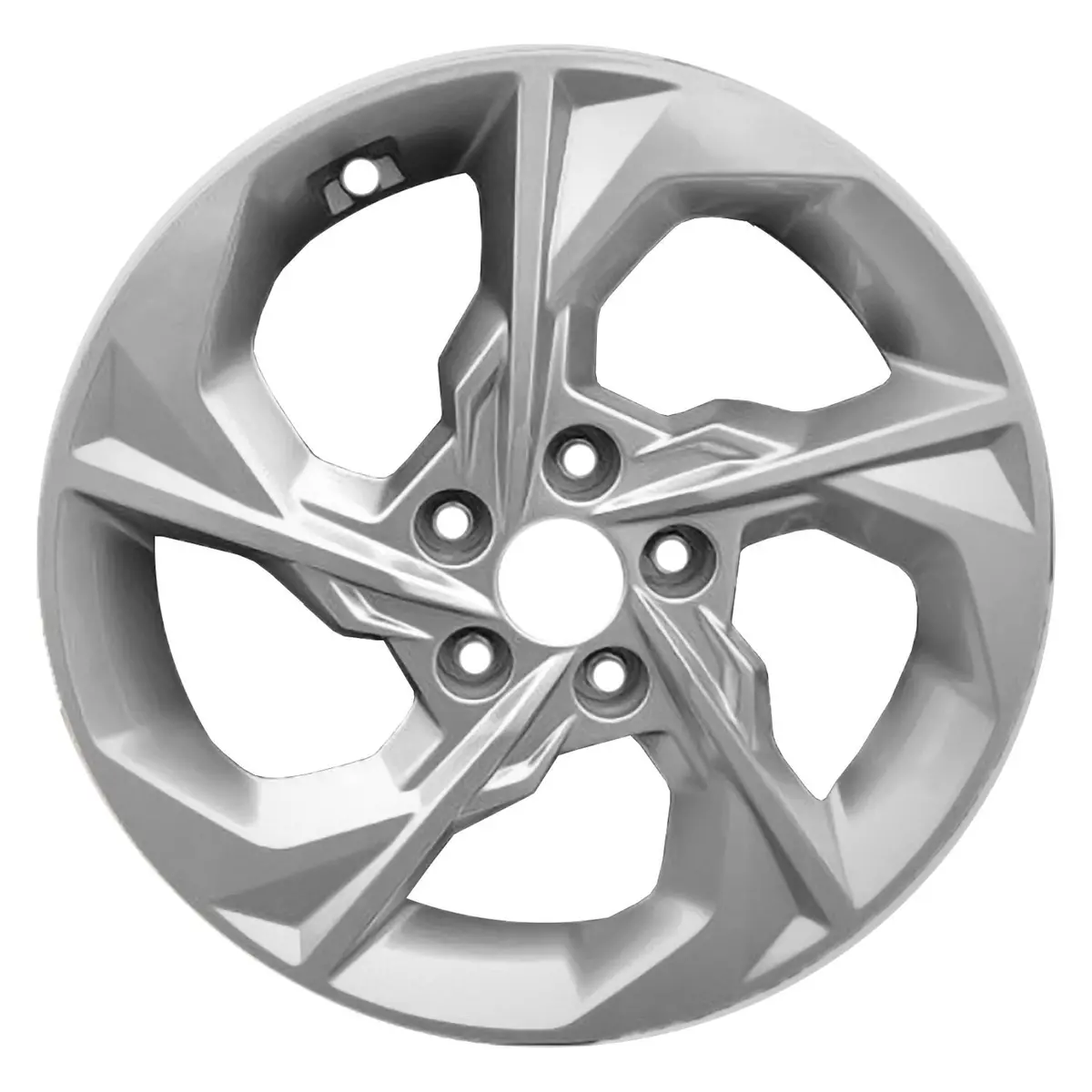 17 X 7 Alloy Remanufactured Wheel With 5 X 114.3 Bolt Pattern | Oem Factory Replacement Rim | Hyundai Tucson 2022 - Sparkle Silver | Sparkle Silver 1