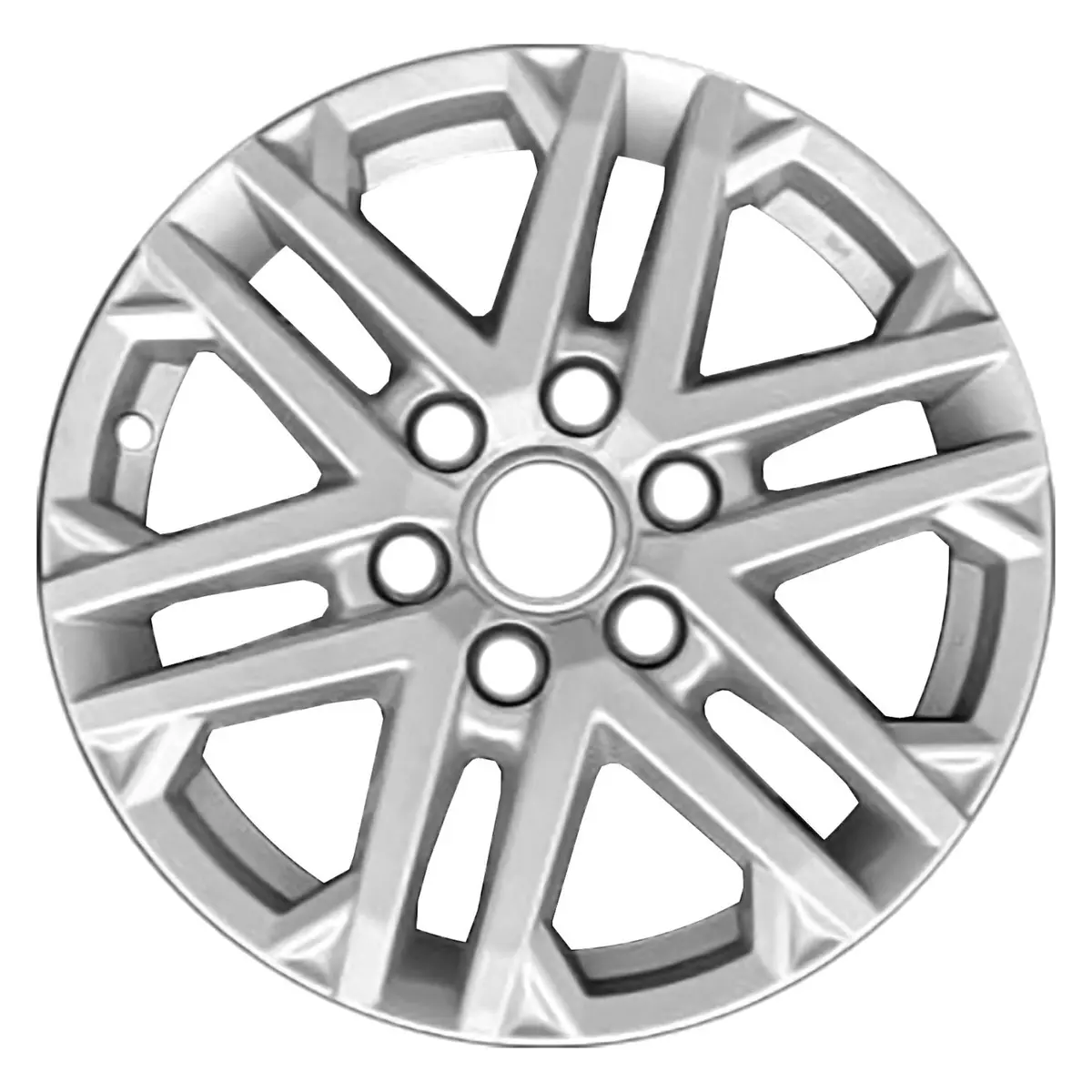 18 X 7.5 Alloy Remanufactured Wheel With 6 X 139.7 Bolt Pattern | Oem Factory Replacement Rim | Toyota Tundra 2022 - Sparkle Silver | Sparkle Silver 1