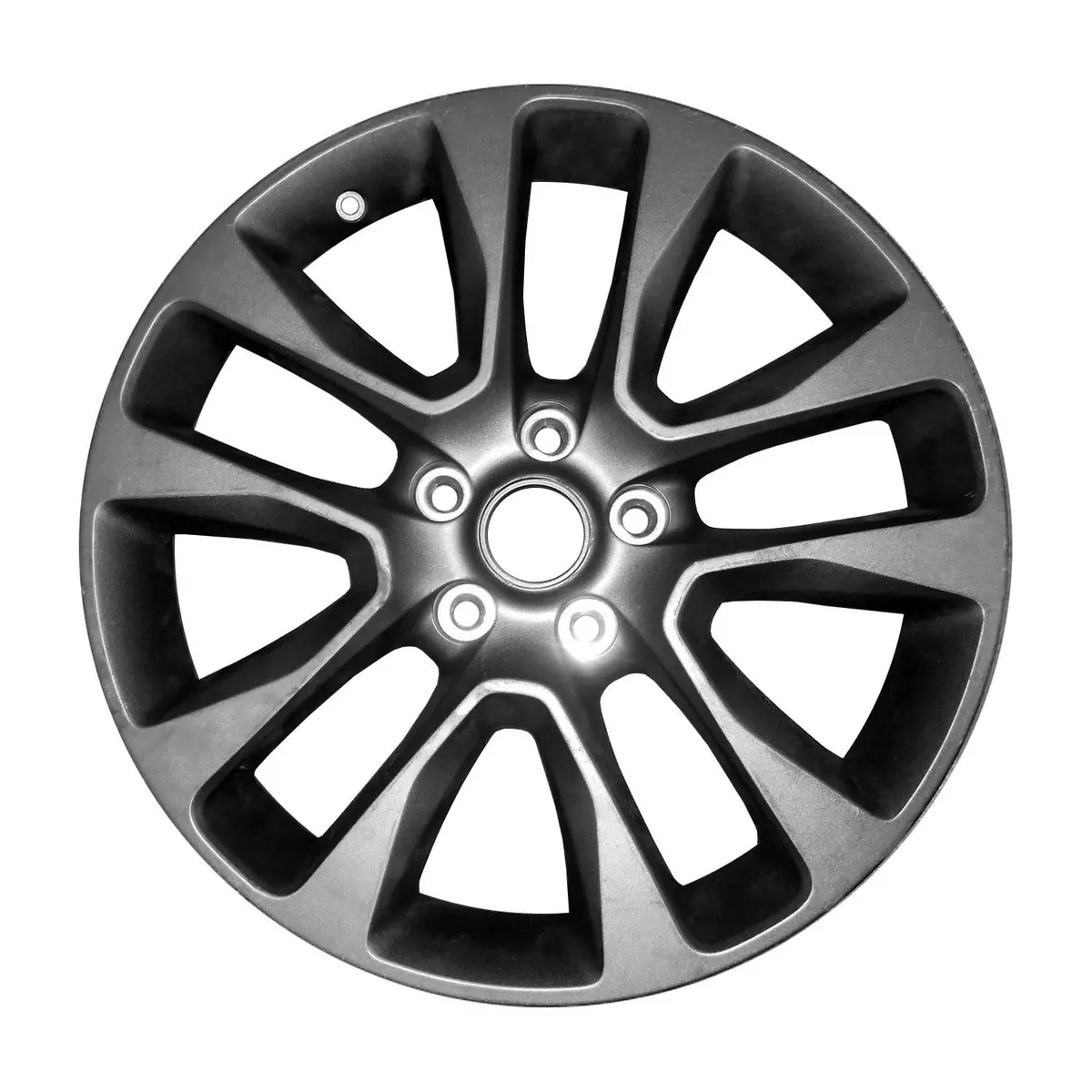20 X 8 Alloy Replica Wheel With 5 X 127 Bolt Pattern | Oem Factory Replacement Rim | Jeep Grand Cherokee 2016-2020 - Painted Dark Charcoal Matte | Painted Dark Charcoal Matte 1