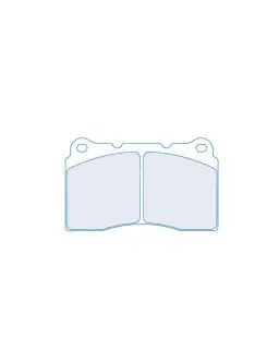 Cl Brakes Plaquettes De Frein Cl Brakes (Carbone Lorraine) Rc8 Arrière Brembo Bio 09 1