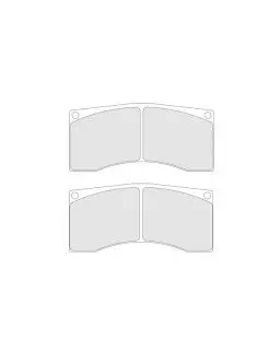 Cl Brakes Plaquettes De Frein Cl Brakes Rc8 Peugeot 206 Super 1600 1