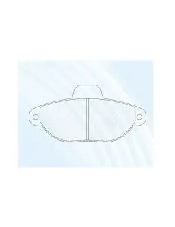 Cl Brakes Plaquettes De Frein Cl Brakes Rc6 Arrière Hommell Rs2 Gt 1