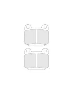 Cl Brakes Plaquettes De Frein Cl Brakes Rc8 Arrière Mitsubishi Evo 5-8 1