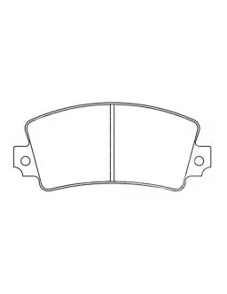 Cl Brakes Plaquettes De Frein Cl Brakes Rc6 Alpine A110 1300 1.3 (73Cv) De 74 À 75 1