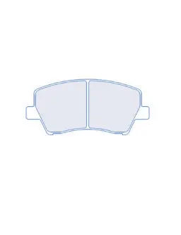 Cl Brakes Plaquettes De Frein Cl Brakes (Carbone Lorraine) Avant Rc6 Renault Clio 5 Rallye 1