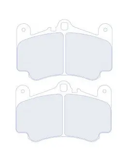 Cl Brakes Plaquettes De Frein Cl Brakes Rc6 Avant Porsche 911 996 3.4 Carrera Super Cup 99 1