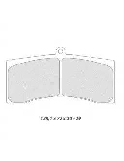 Cl Brakes Plaquettes De Frein Cl Brakes Rc8 5011W50t25 1