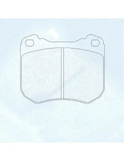 Cl Brakes Plaquettes De Frein Cl Brakes Rc6 Avant Porsche 944 1