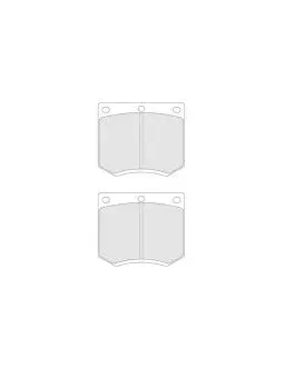 Cl Brakes Plaquettes De Frein Cl Brakes Rc6 Avant Ford Escort Rs Mk2 1