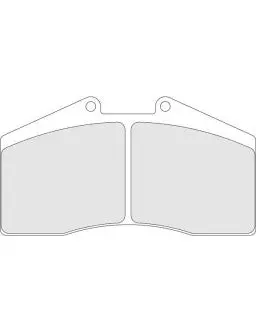 Cl Brakes Plaquettes De Frein Cl Brakes Rc6 Arrière Ferrari 348 Gtb 3.4 De 89 À 95 1