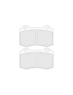 Cl Brakes Plaquette De Frein Avant Cl-Brakes (Carbone Lorraine) Rc6 Pour Citroën C2 Challe 1