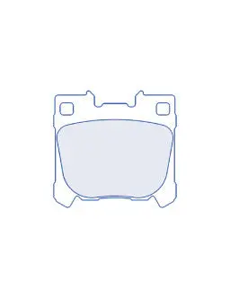 Cl Brakes Plaquettes De Frein Cl Brakes Rc6 Arrière Pour Toyota Yaris Gr 1