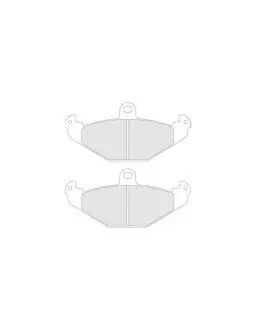 Cl Brakes Plaquettes De Frein Cl Brakes Rc6 Arrière Opel Speedster 12.6 1