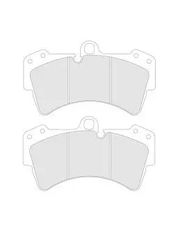 Cl Brakes Plaquettes De Frein Cl Brakes Rc6 Avant Porsche Cayenne Turbo 1