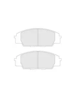 Cl Brakes Plaquettes De Frein Cl Brakes Rc6 Avant Honda Civic Type-R De 01 À 06 1