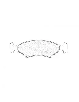 Cl Brakes Plaquettes De Frein Cl Brakes (Carbone Lorraine) Rc8 Avant 1