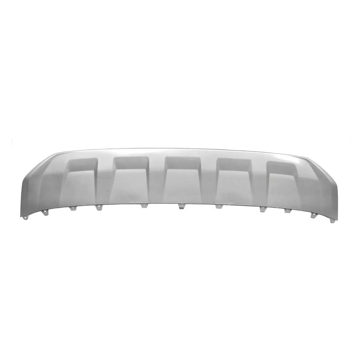 Front Skid Plate - Glossy Silver Gray Paint - Made Of Pp Plastic | Oem Quality Replacement Part | Premium Fit And Finish 1