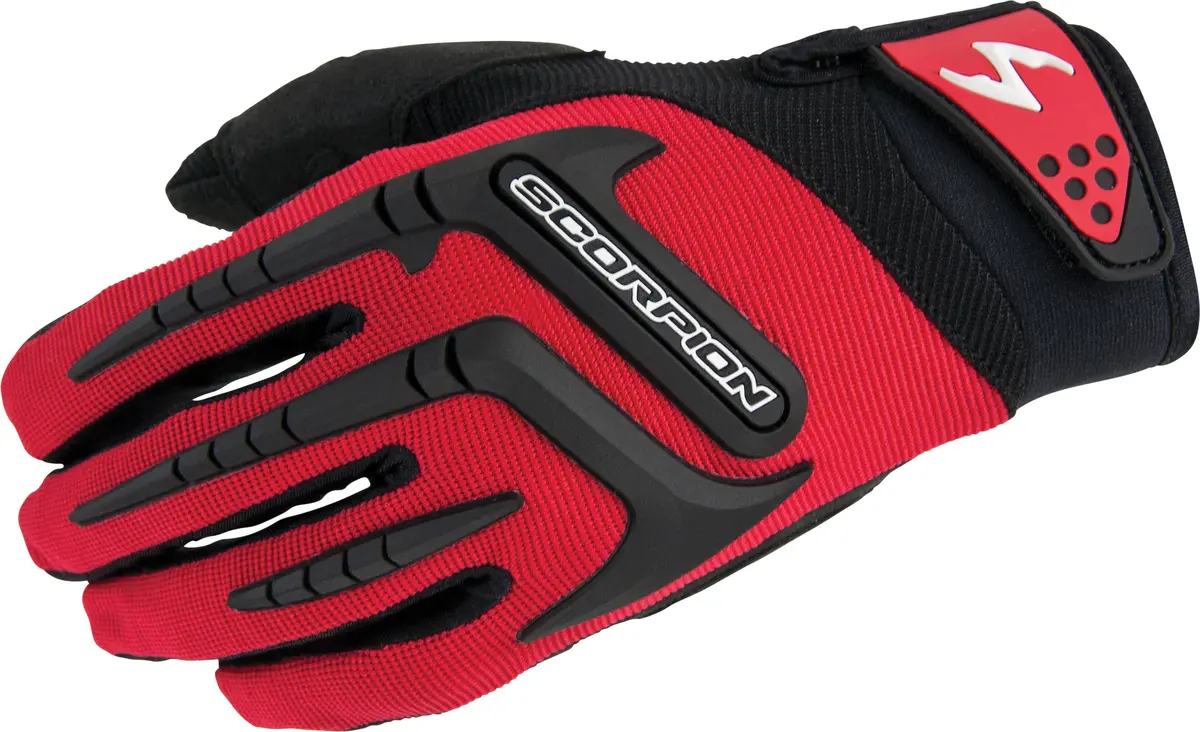 Scorpion Exo G12-114 Skrub Gloves Red Medium For Motorcycle Riding 1