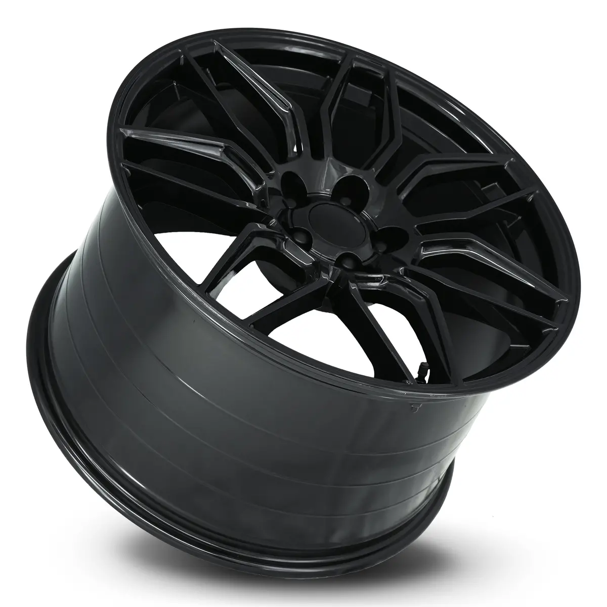 20X12 Gloss Black Fr401 Rims | 5X4.75 (+59 Offset) 2