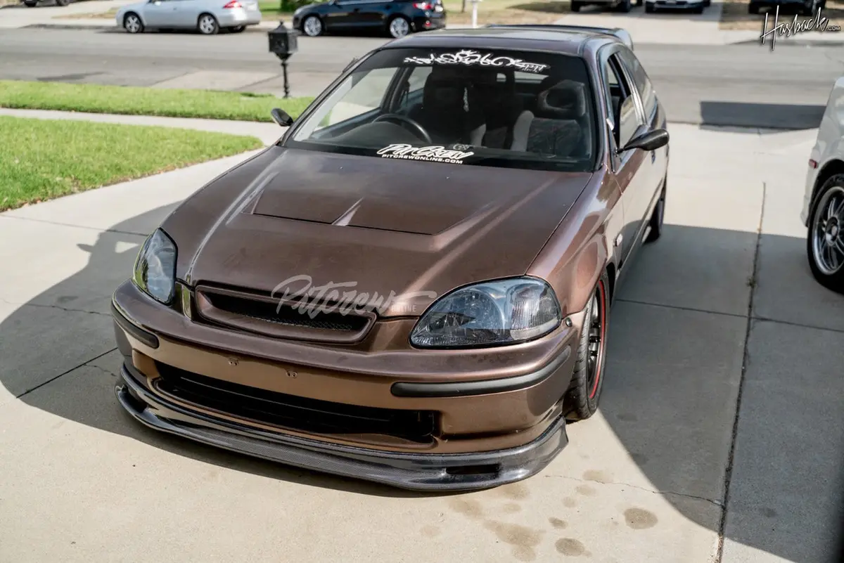J's Racing Type S Vented Frp Hood 1