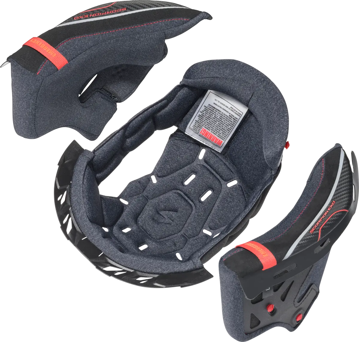 Scorpion Exo Exo Eclipse Cool Tech Liner And Cheek Pad Kit (Part #52-Ecl-08) 1