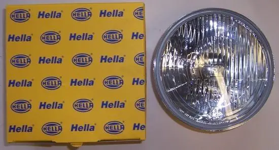 Ford Escort New Hella H4 - 7" Round Lights (Incl Park Light) 1
