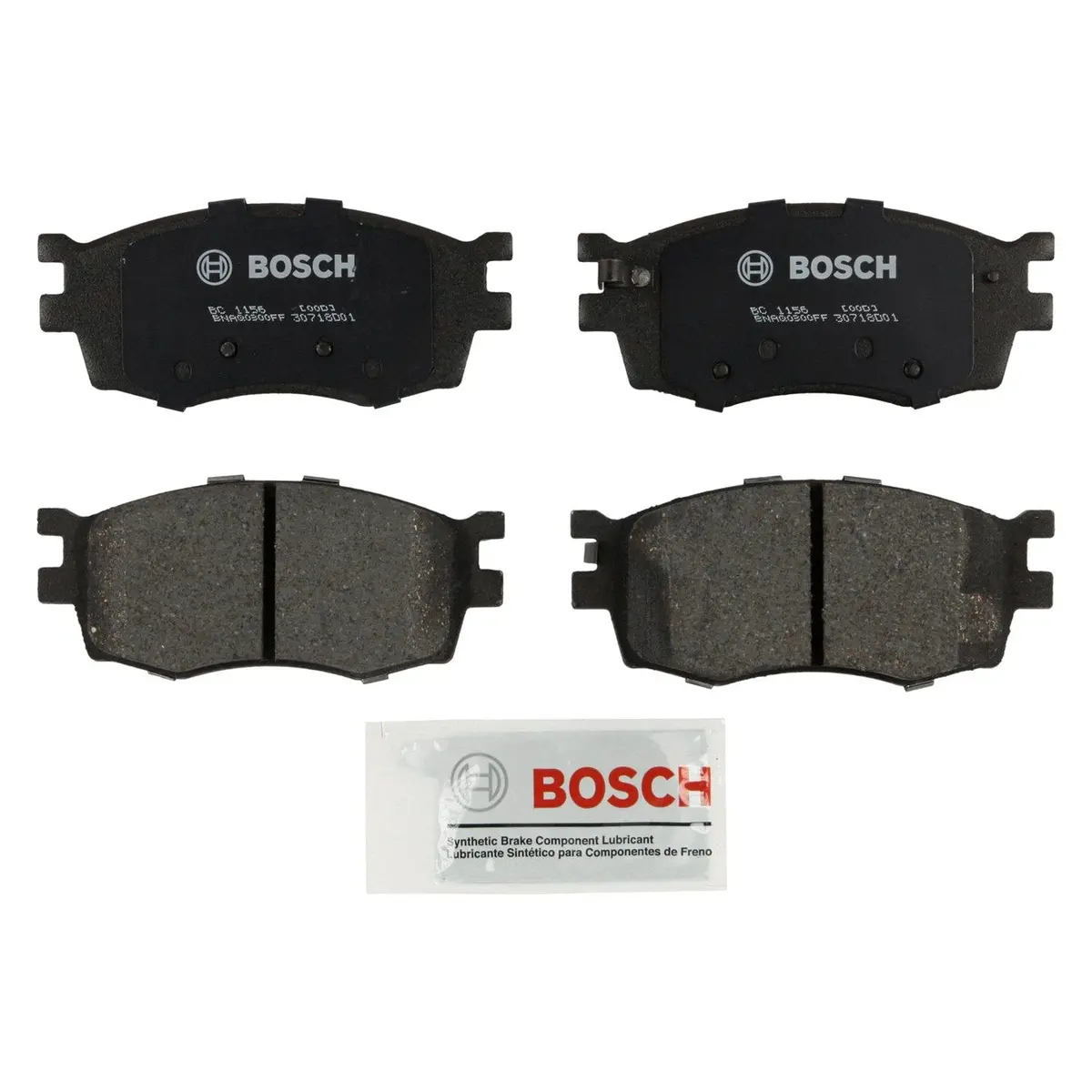 Bosch Bc1156 Quietcast Premium Ceramic Front Brake Pads | Oe Direct Fit | Low Dust, Quiet Braking 2