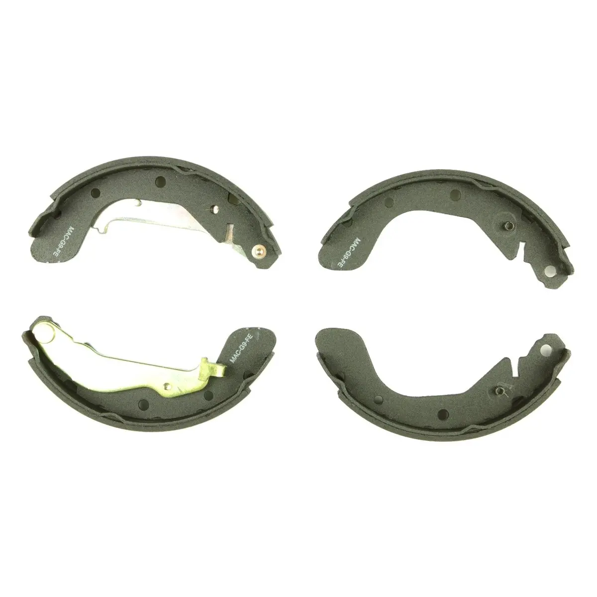 Bosch Bs814 Blue Rear Drum Brake Shoes | Oem Factory Replacement 1