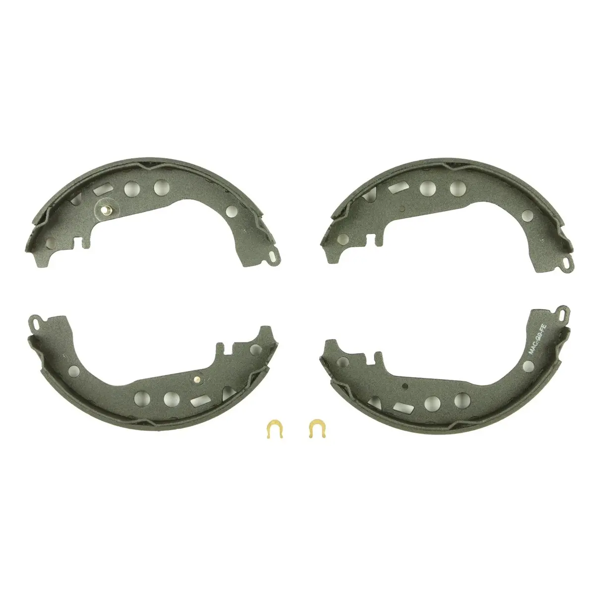 Bosch Bs832 Blue Rear Drum Brake Shoes | Oem Factory Replacement 1