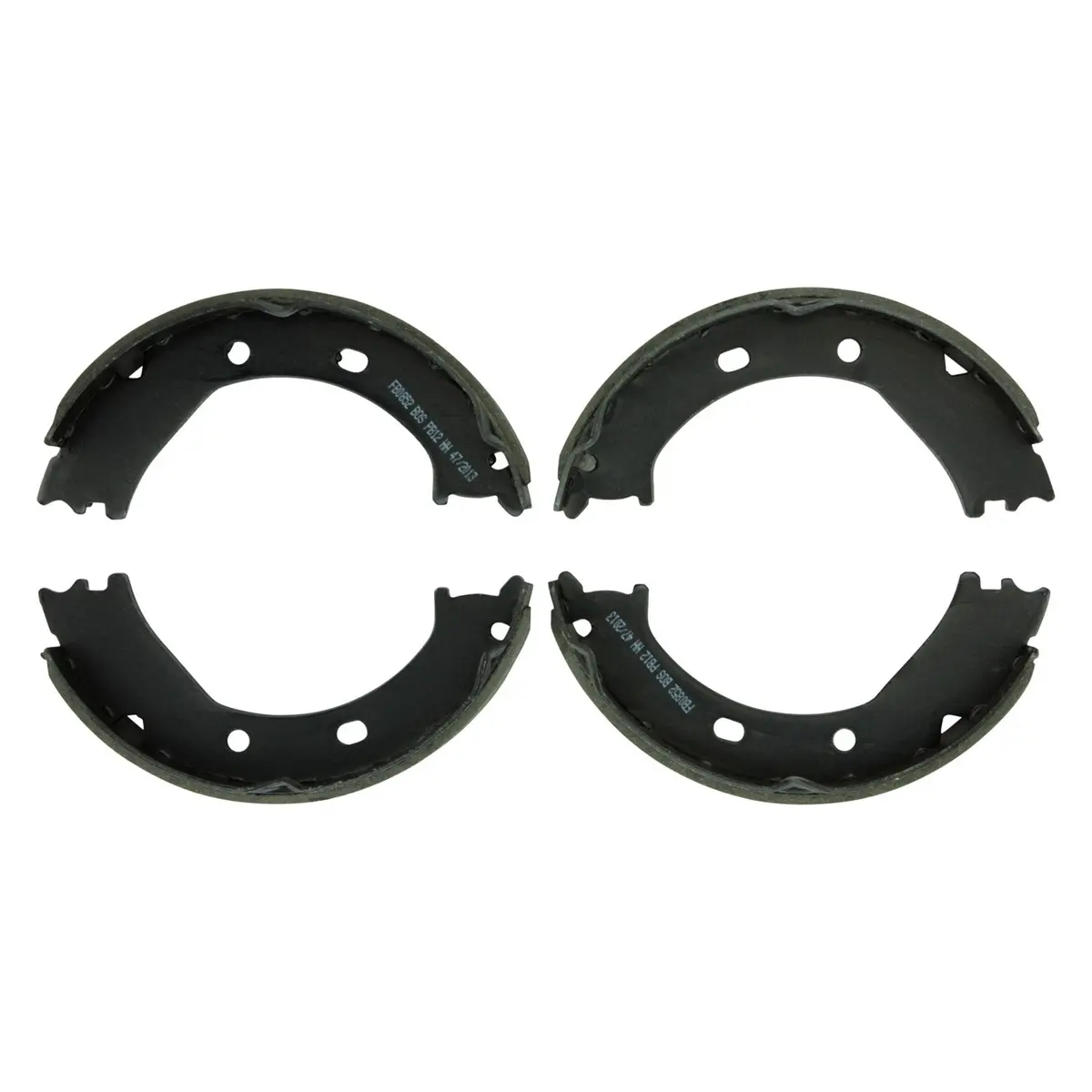 Bosch Bs852 Blue Rear Parking Brake Shoes | Oem Parking Brake Replacement 1