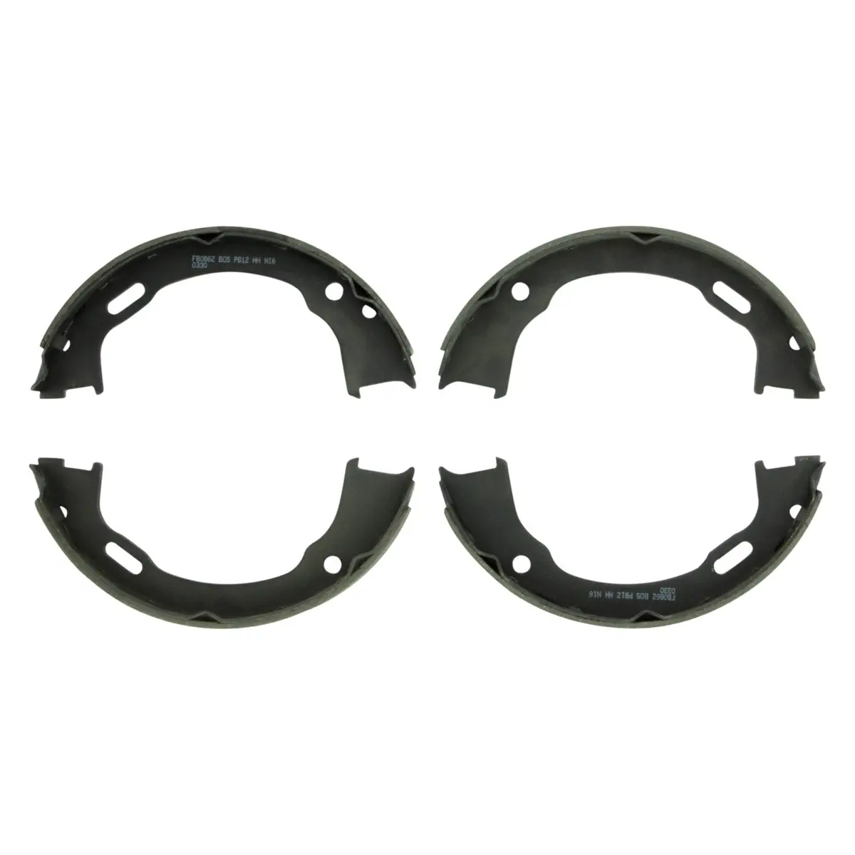 Bosch Bs862 Blue Rear Parking Brake Shoes | Oem Parking Brake Replacement 1