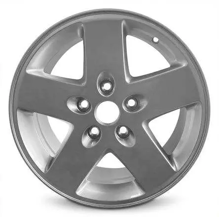 17X7.5 Jeep Wrangler Aluminum Wheel / Rim Design B , 2007-2018 1