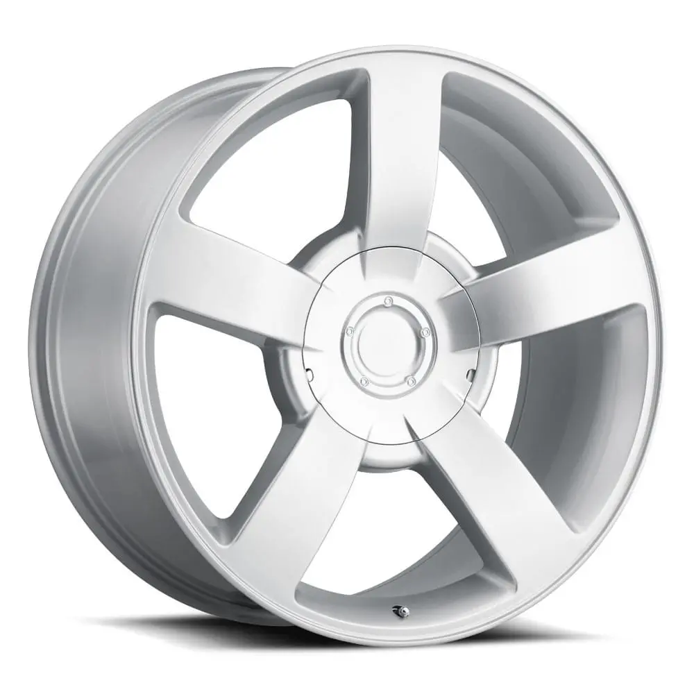 22X10 Chrome 1500 Ss Chevy Silverado Style Wheels (Fr34, 6X139.7, +24 Offset) 1