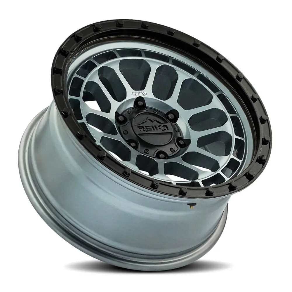 17X8.5 R35 Rambler Gloss Graphite / Black Ring Alloy Rim | 6X135 (0Mm Offset) 2