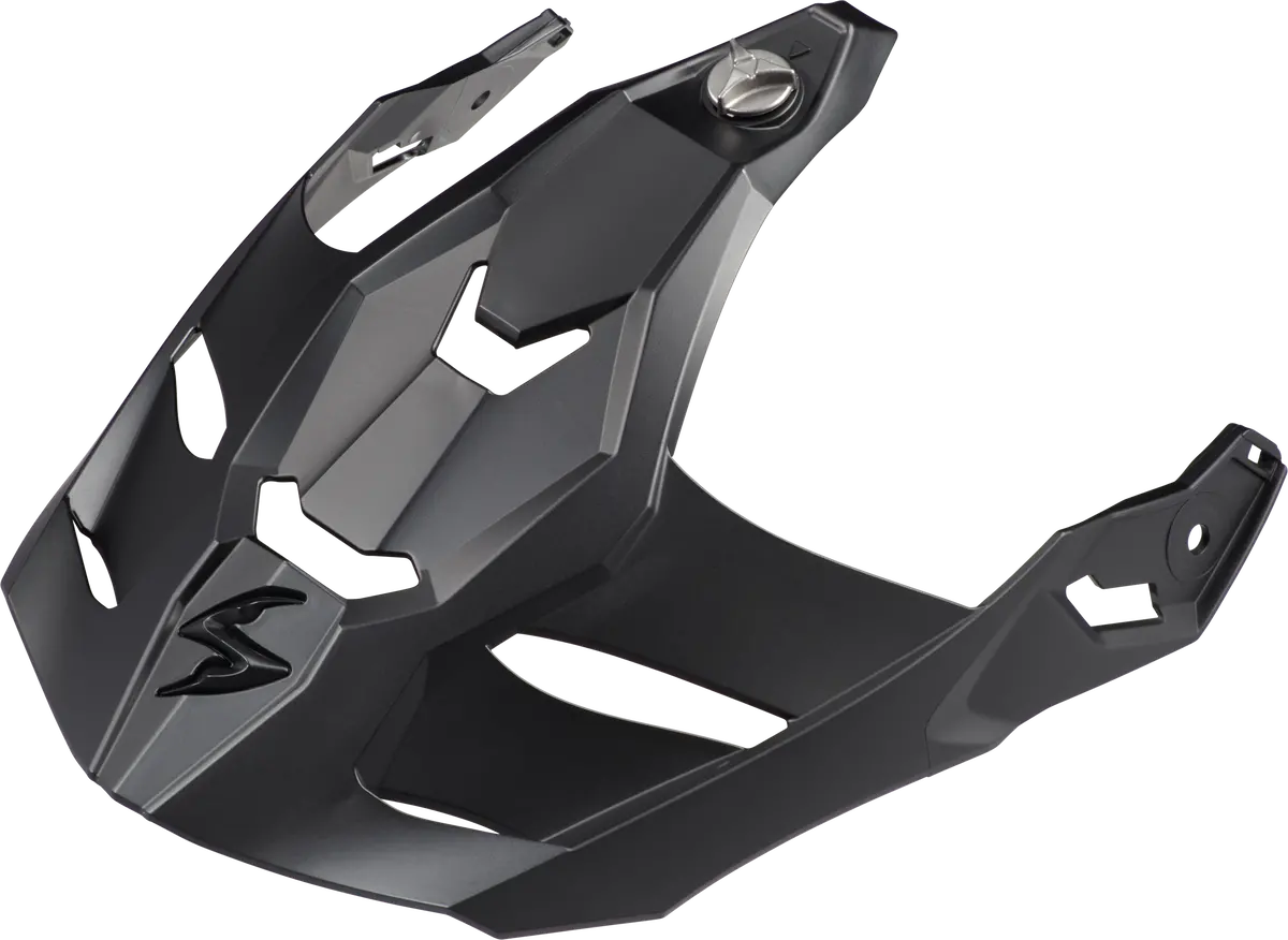 Scorpionexo Xt9000 Carbon Peak Visor Set Matte Black - All-Road Motorcycle Helmet 1