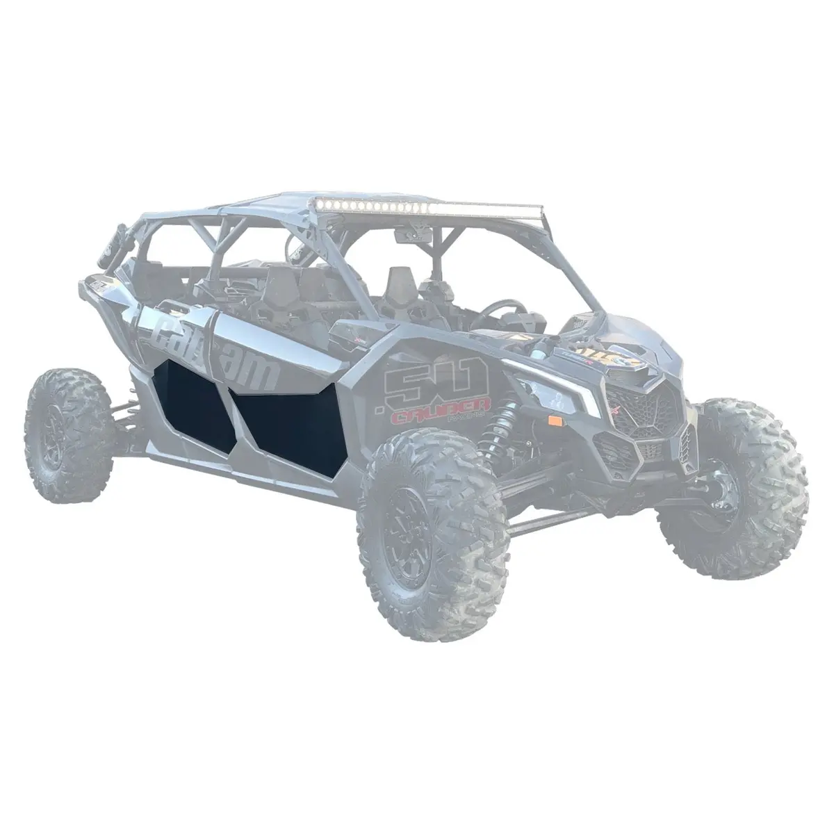 Can-Am X3 Max Lower Door Skin Inserts - 4 Seater Models 1