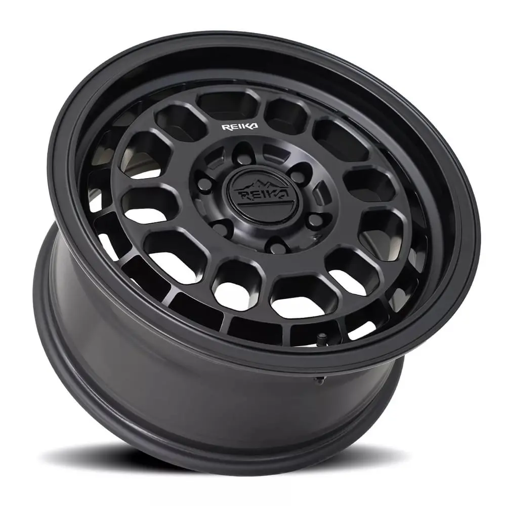 17X8 R35v Rambler 2500 Satin Black Rims | 5X130 (+35Mm Offset) 2