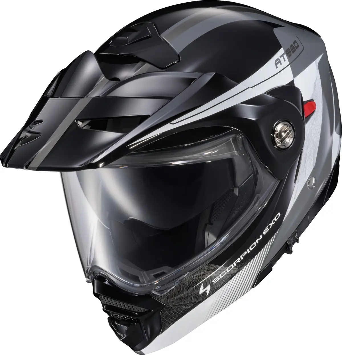 Scorpion Exo Exo At960 Modular Helmet Topographic 2 Black/White/Grey Xl 1