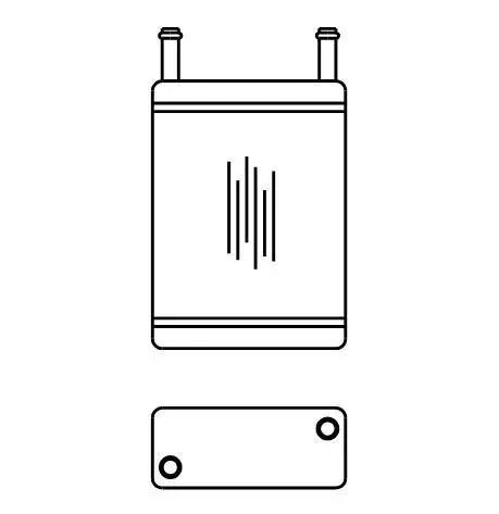 Mini 1964-1967 Heater Core 1