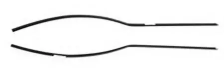 Mini Mk1/2/3 Rear Seam Finisher All Models L/H Or R/H  40-10-70-3/4 1