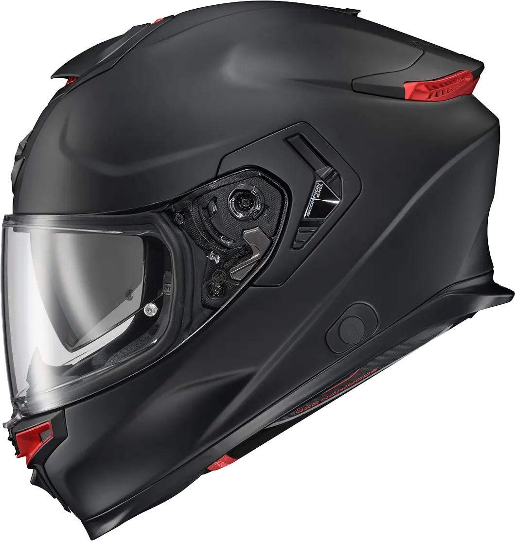Scorpion Exo Ecl-0105 Exo Eclipse Full Face Matte Black Helmet * Large 1