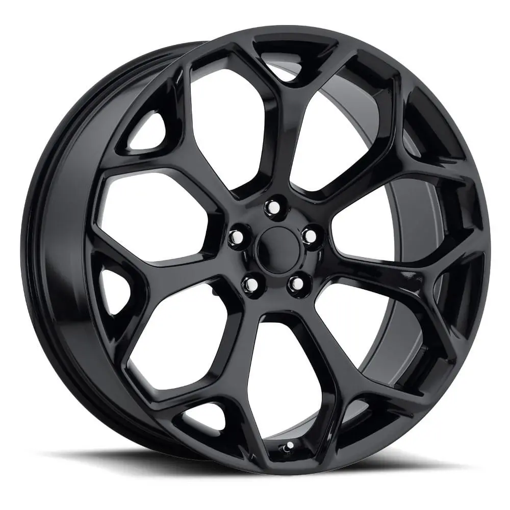 20X9 Gloss Black Chrysler 300 Style Wheels (Fr71, 5X115, +18 Offset) 1