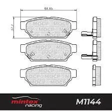 Mintex Mdb1691/1693 Brake Pads For Lancer Evo 1 And 2 On Rears 1166 1