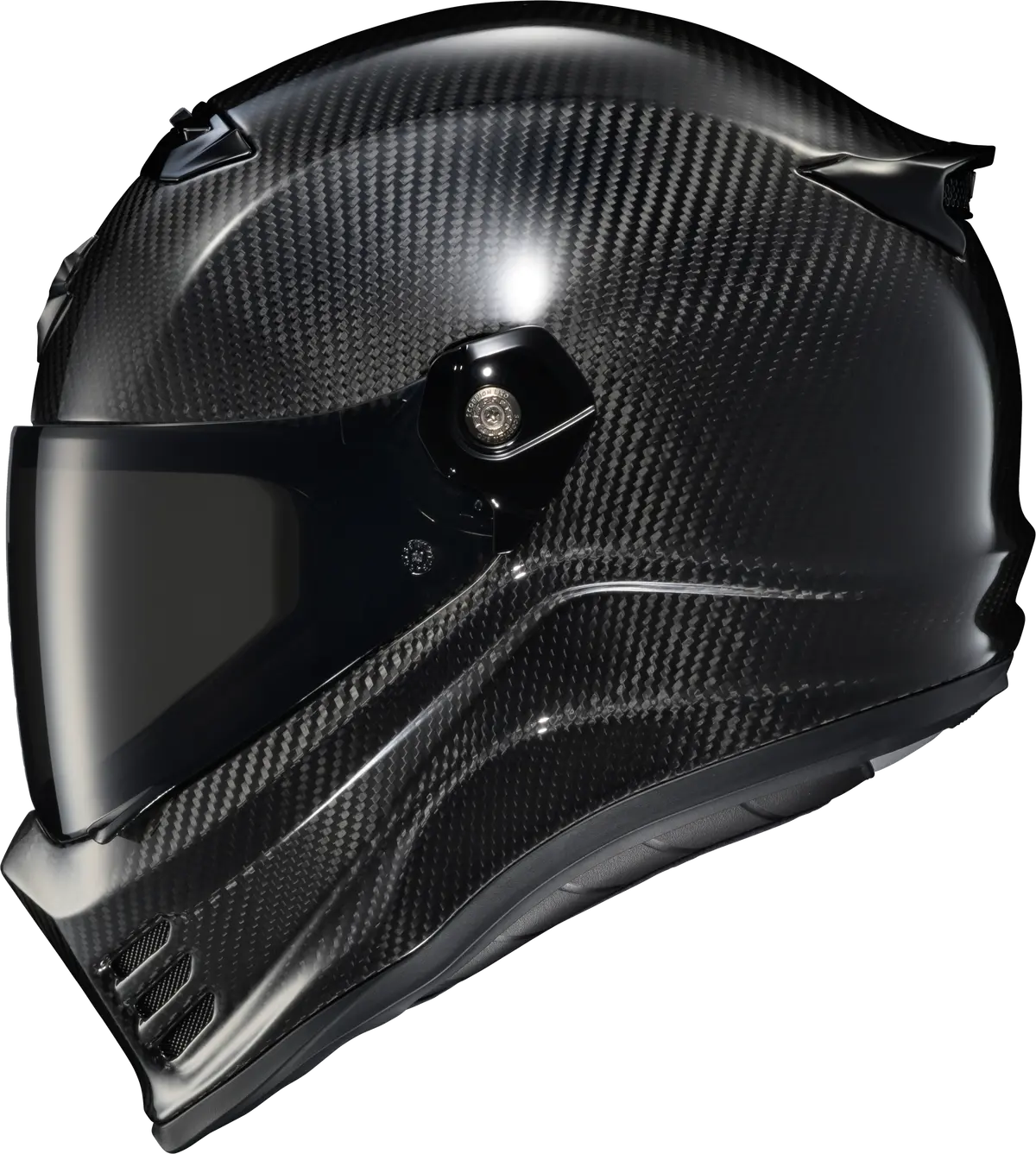 Scorpionexo Covert Fx Carbon Full Face Helmet Gloss Black Xs - Lightweight, Aerodynamic, And Safety Certified Motorcycle Helmet 1