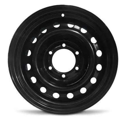16X7 Toyota Tacoma Steel Wheel/Rim Design A , 2005-2020 1